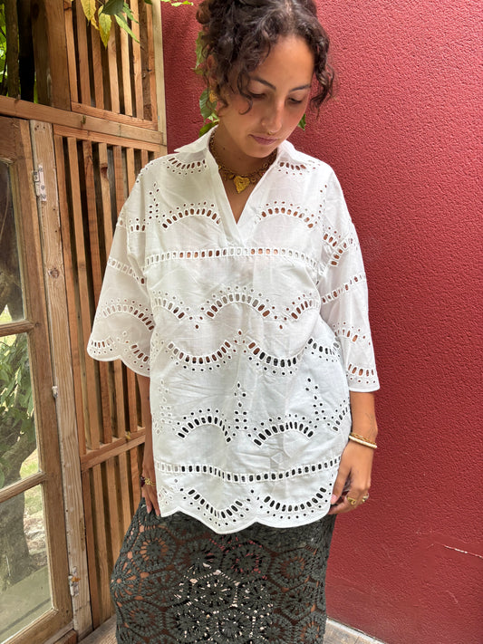 Blouse broderie