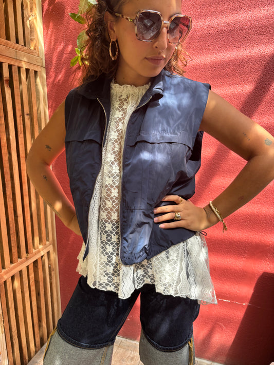Gilet sans manches court