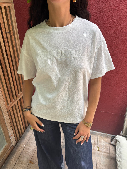 T-shirt dentelle