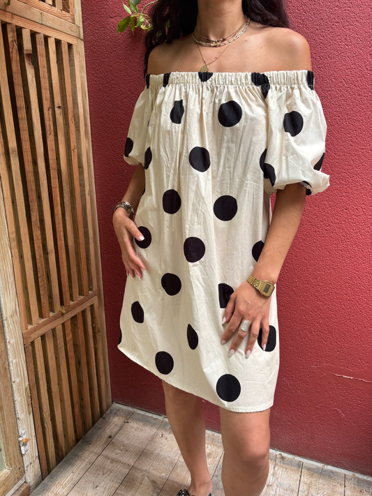 Robe à pois