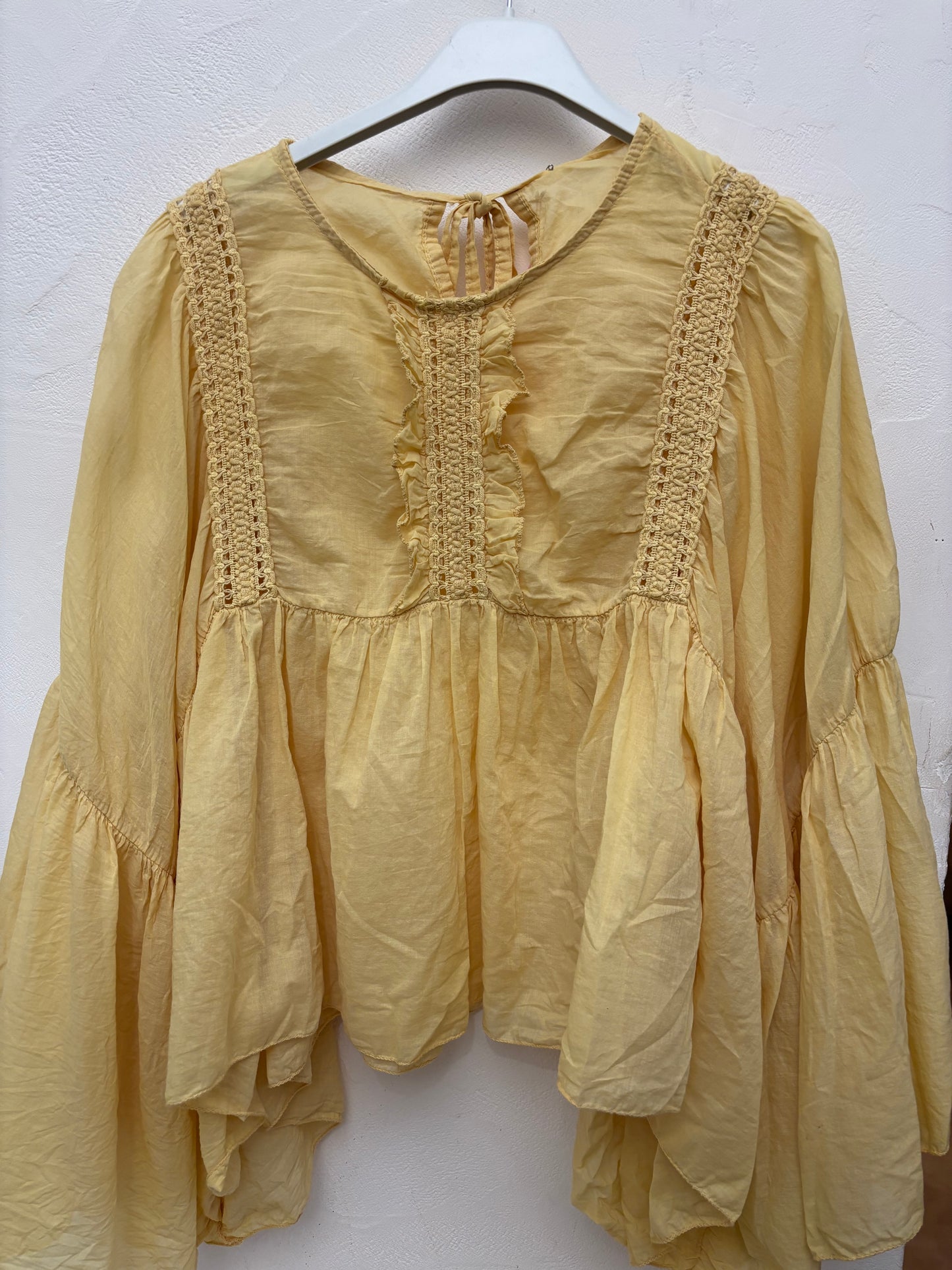 Blouse manches chauves souris