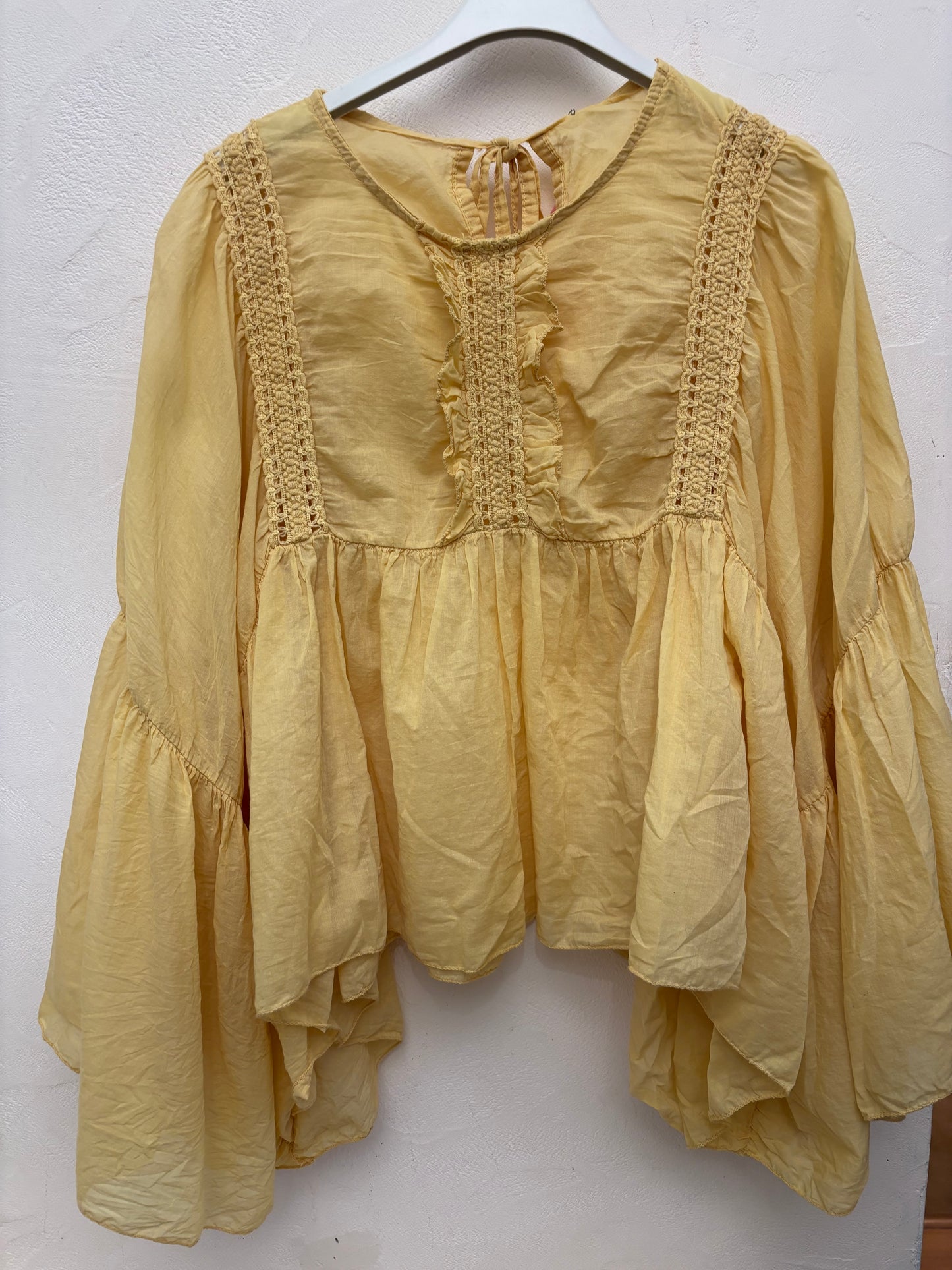 Blouse manches chauves souris