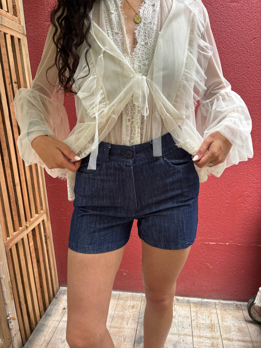 Short en jean