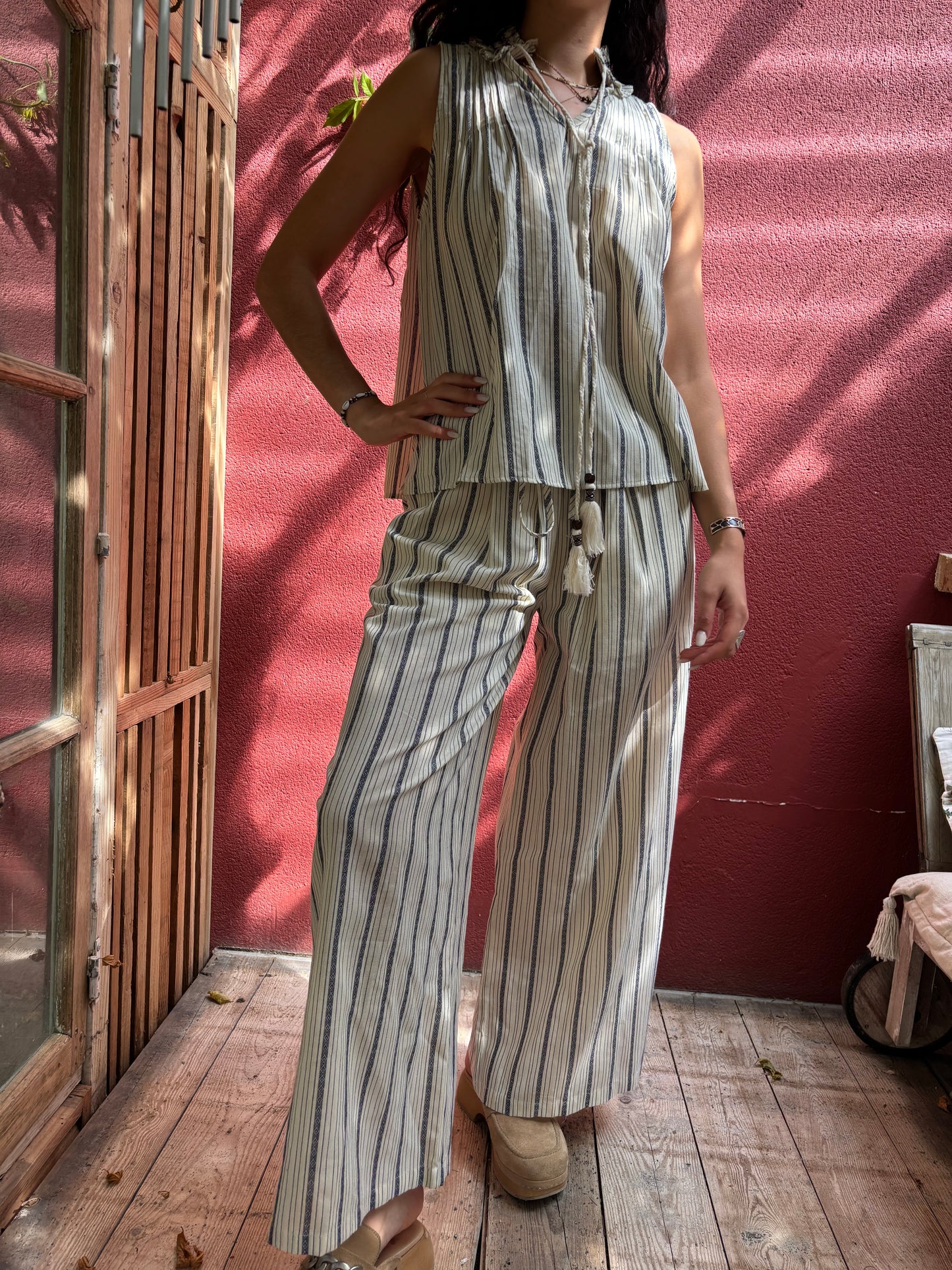 Ensemble à rayures