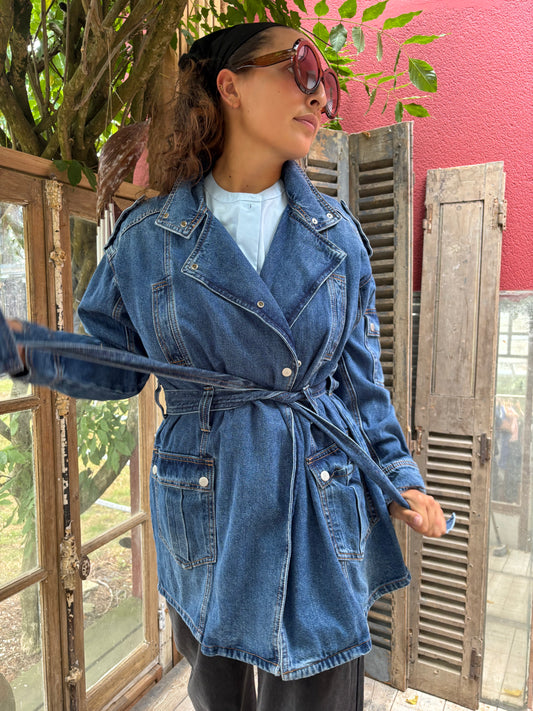 Veste en jean