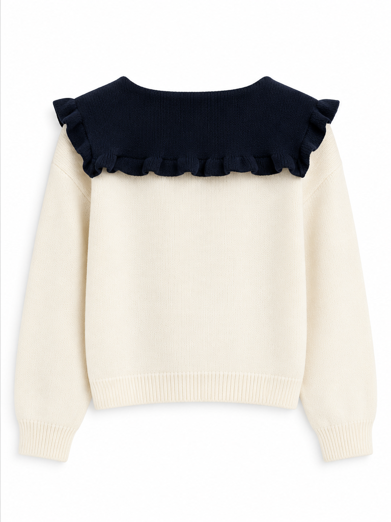Gilet col marin