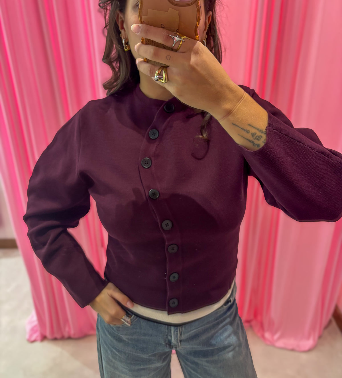 Gilet asymétrique