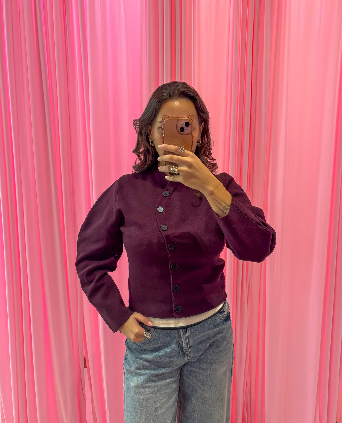 Gilet asymétrique