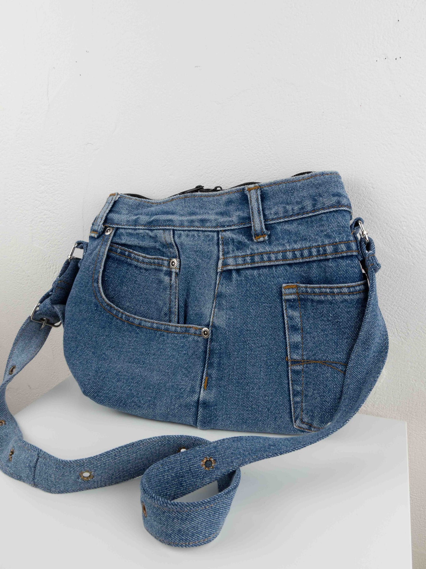 Sac en jean upcyclé